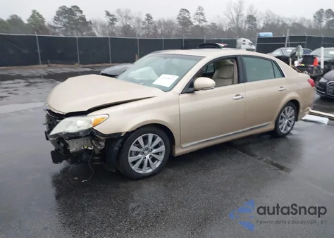 2011 Toyota Avalon Limited z USA, uszkodzony, nr VIN 4T1BK3DB6BU399536